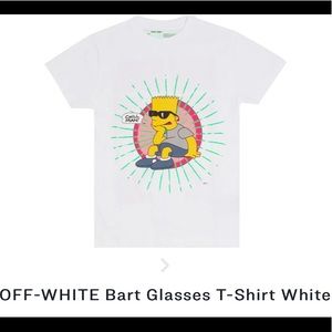 OFF-WHITE Bart Glasses T-Shirt